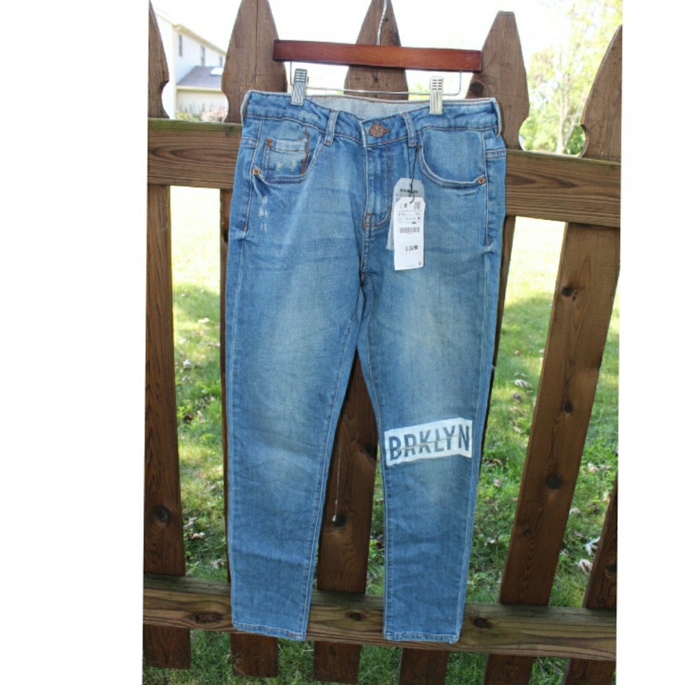 Zara Boys Indigo Tide Rider Style 24 Denim Jean
